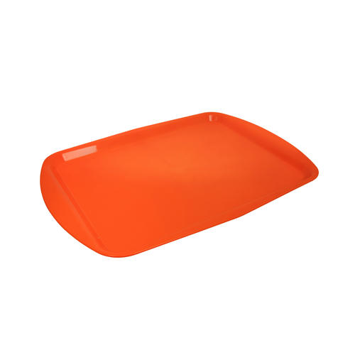 Поднос столовый 490х360 мм оранжевый полипропилен особо прочный [560Т]