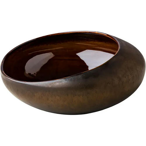 Салатник «Ро дизайн бай кевала» керамика 1,15л D=210,H=81мм коричнев