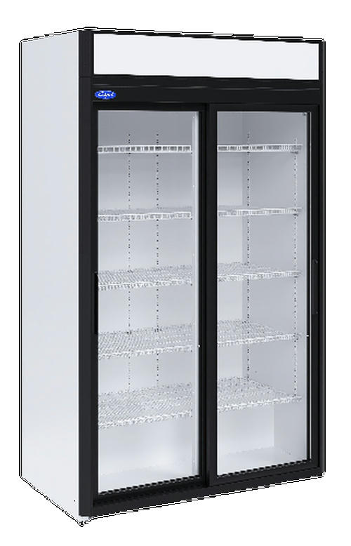 Шкаф холодильный Капри 1,12СК купе ступенчатый (4.300.159)