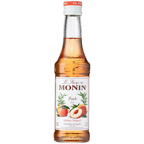 Сироп «Персик» Monin уцененный стекло 250мл D=56,1,H=211мм