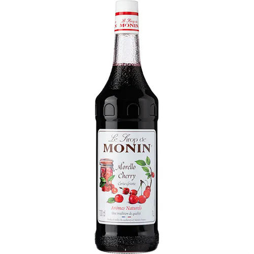 Сироп «Вишня Морелло» Monin стекло 1л D=85,H=320мм