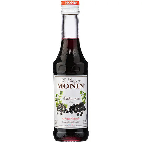 Сироп «Черная Смородина» Monin стекло 250мл D=56,1,H=211мм