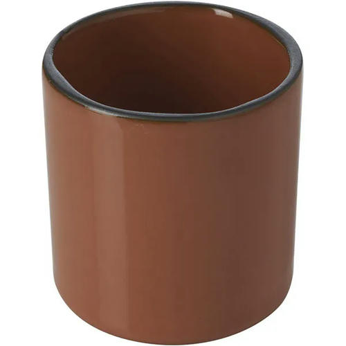 Стакан для горячих напитков «Карактэр» керамика 80мл D=58,H=58мм коричнев