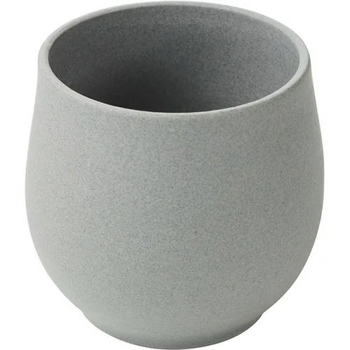 Стакан «Нау» керамика 200мл D=80,H=73мм серый