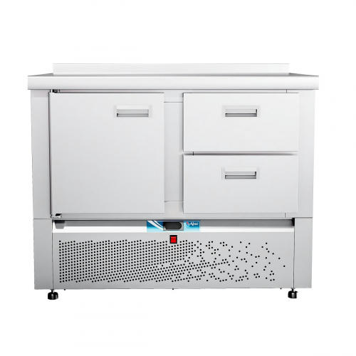 СТОЛ холодильный низкотемпературный СХН-70Н-01 (дверь, ящик 1/2) с бортом (25110111300)