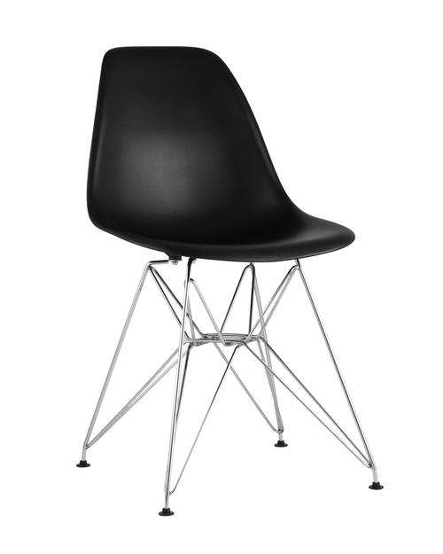 Стул «Eames» с жестким сиденьем (хромированный каркас)
