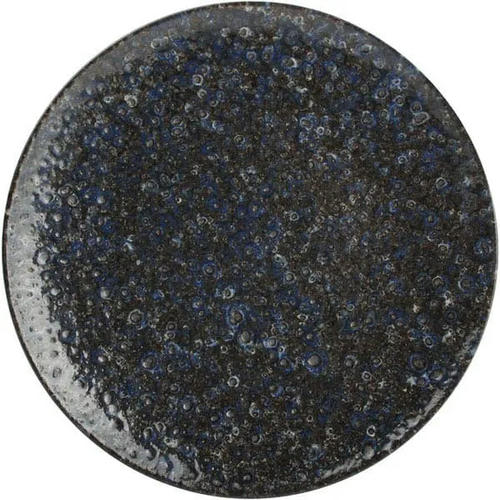 Тарелка «Миднайт Даск» фарфор D=21см черный,синий