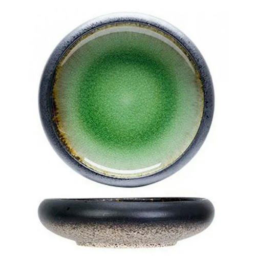 Тарелка «Фервидо» керамика 330мл D=155,H=40мм зелен