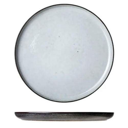 Тарелка десертная «Сиель блю» керамика D=220,H=15мм голуб
