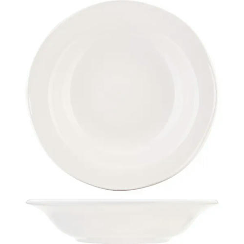 Тарелка для пасты керамика D=260,H=57мм белый