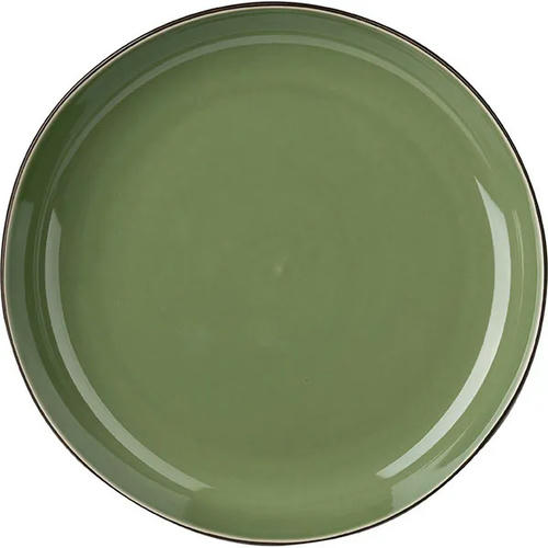 Тарелка глубокая «Сейдж» фарфор 0,8л D=23см зелен.,бронз