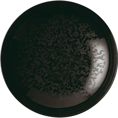 Тарелка глубокая «Эклипс» фарфор D=22см черный