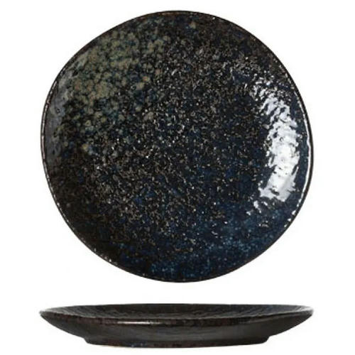 Тарелка мелкая «Блэк Йору» керамика D=140,H=15мм черный