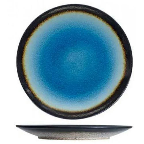 Тарелка мелкая «Фервидо» керамика D=265,H=20мм голуб
