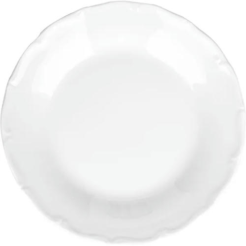 Тарелка мелкая «Верона» фарфор D=19см белый