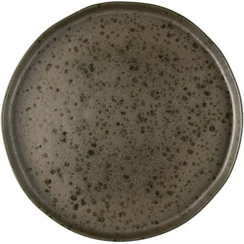 Тарелка мелкая «Фобос» керамика D=26,5см коричнев