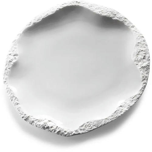 Тарелка мелкая «Рока» фарфор D=30см белый