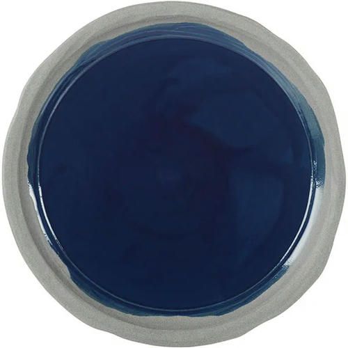 Тарелка мелкая «Нау» керамика D=210,H=18мм синий