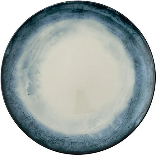 Тарелка «Шейд» фарфор D=27,5см белый,синий
