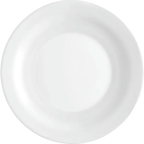 Тарелка пирожковая «Кейрвейр» стекло D=155,H=16,8мм белый