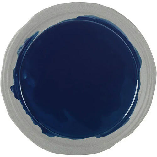 Тарелка «Нау» керамика D=25,5см синий