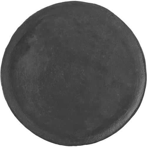 Тарелка «Уайли» керамика D=285,H=18мм черный,матовый