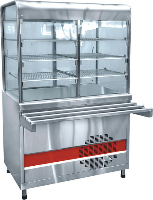 Прилавок-витрина холодильный ABAT «Аста» ПВВ-70КМ-С-01-НШ