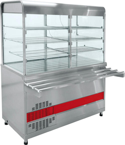 Прилавок-витрина холодильный ABAT «Аста» ПВВ-70КМ-С-01-ОК