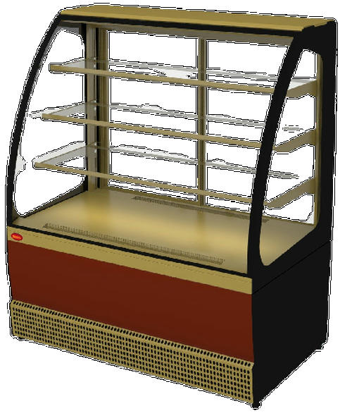 Витрина холодильная Veneto VS-1,3 (крашенная) (4.322.136-01/136-101
